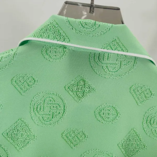 BLANCA Casa Blanca Patterned Mint Green Pajama Set Sleepwear - 7
