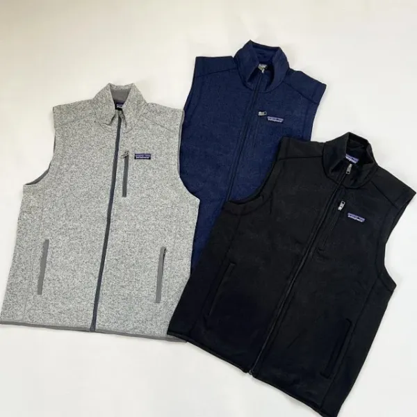 Patagonia Better Sweater Fleece Vest Gray Outerwear.vest - 18