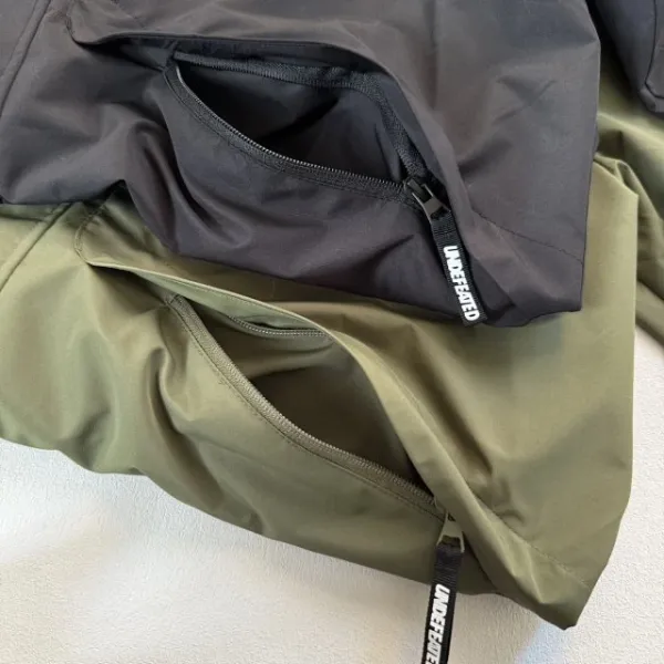 Design UNDEFEATED Field Jacket Olive Green and Black Outerwear - 37
