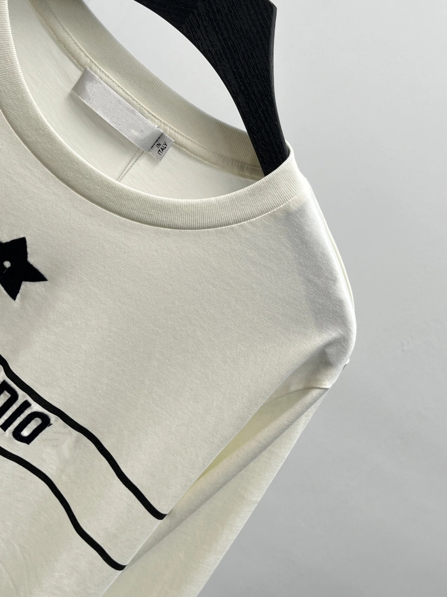 Dior Christia Dio Star Long-Sleeve T-Shirt White - 12