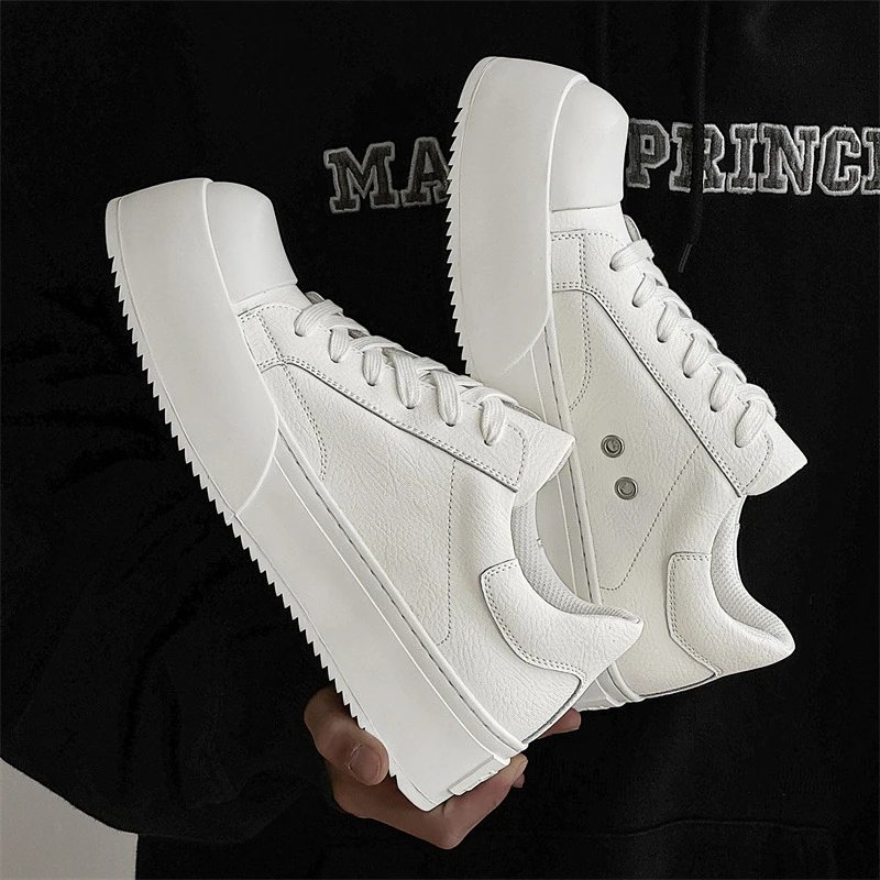 Design Chunky Platform Sneakers White