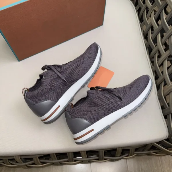 Hogan Interactive Knit Sneakers Tan Beige Sneakers - 18