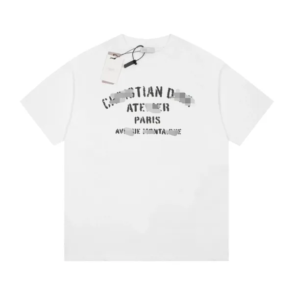 Dior Atelier Paris Avenue Montaigne White T-Shirt - 1