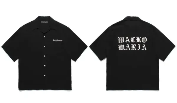 Design Wacko Maria Lucha Libre Fight Club Hawaiian Shirt Blue Shirt - 56