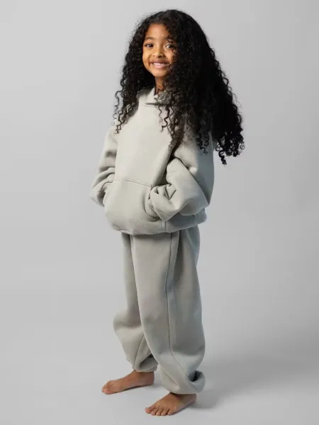 Design Oversized Hoodie and Jogger Set Black Casual Set - 11