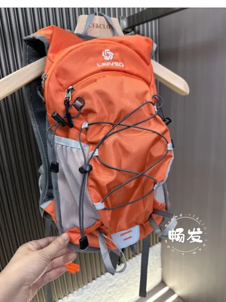 Design Leiveo Outdoor Mesh Backpack Navy Backpacks - 11