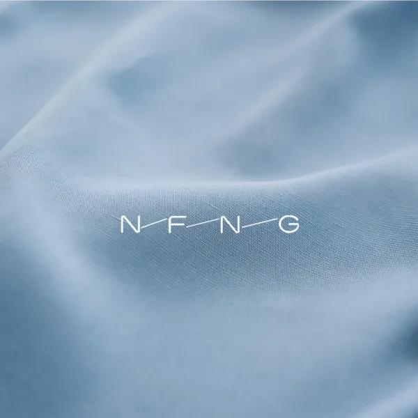 Design N.F.N.G Wide-Leg Drawstring Pants Light Blue Pants - 9