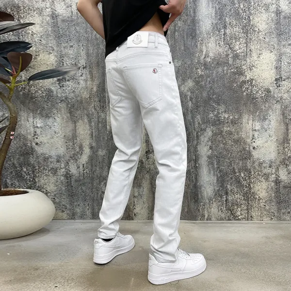 Moncler Jeans Light Wash Denim Jeans - 10