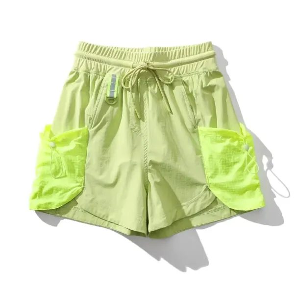 Design Layered Utility Shorts Light Gray - 9