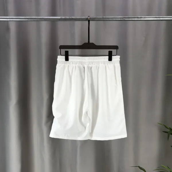 Amiri Logo-Print Short-Sleeve Shirt and Drawstring Shorts Set White - 17