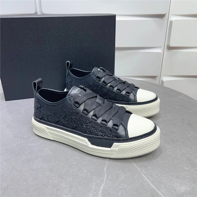 Balenciaga Track Sneakers Black / White Glitter Mesh Sneakers Chunky Sneakers