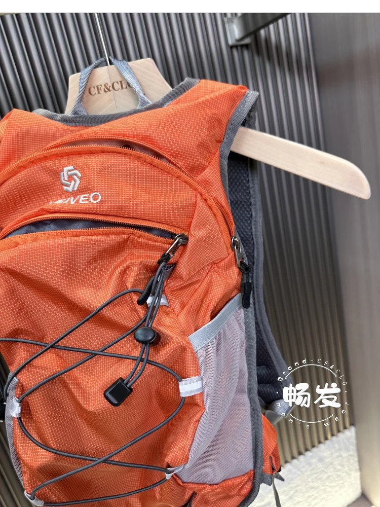 Design Leiveo Outdoor Mesh Backpack Navy Backpacks - 13
