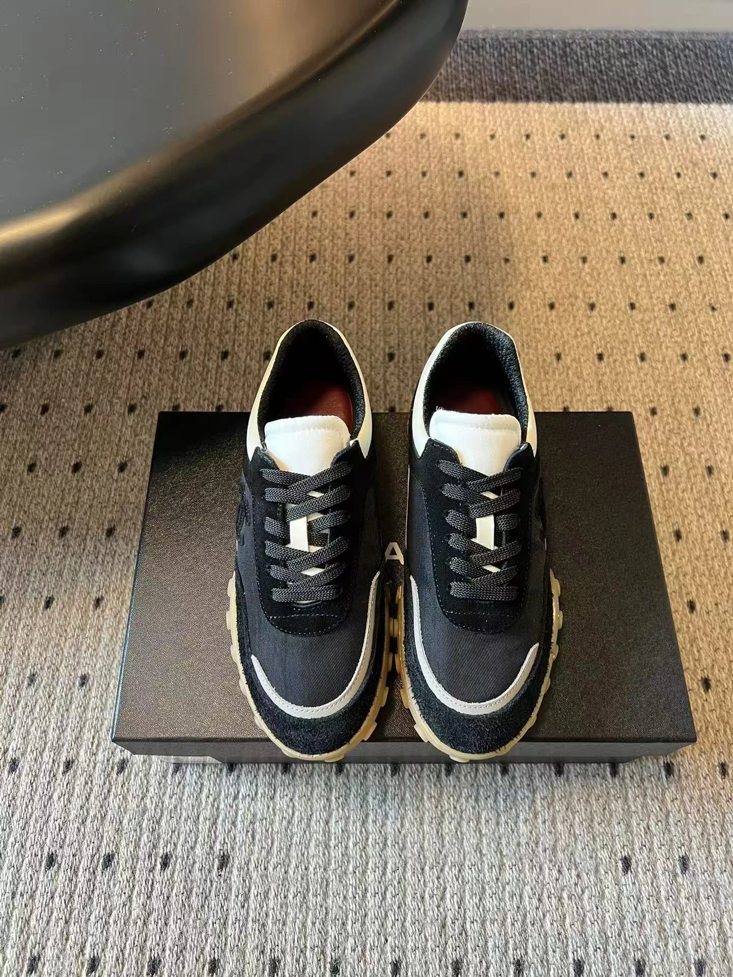 Balenciaga Track Trainer Black and White Sneakers Chunky Sneakers