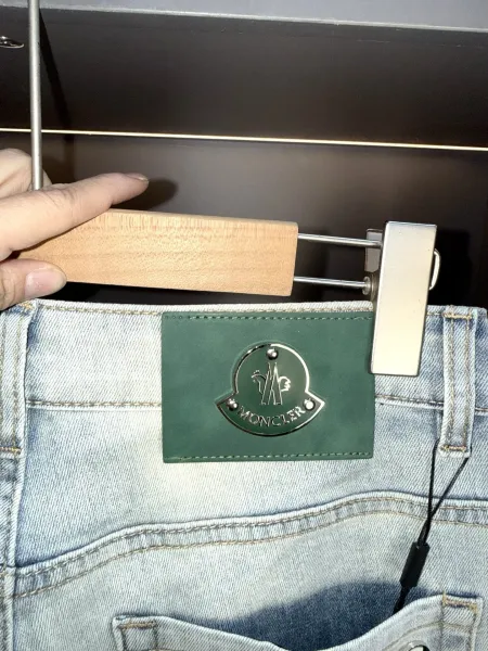 Moncler Jeans Light Wash Denim Jeans - 21