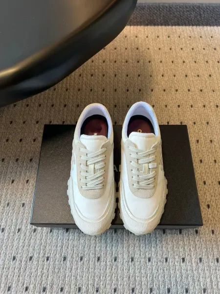 Maison Margiela Tabi Sneaker White Beige Chunky Sneakers - 1