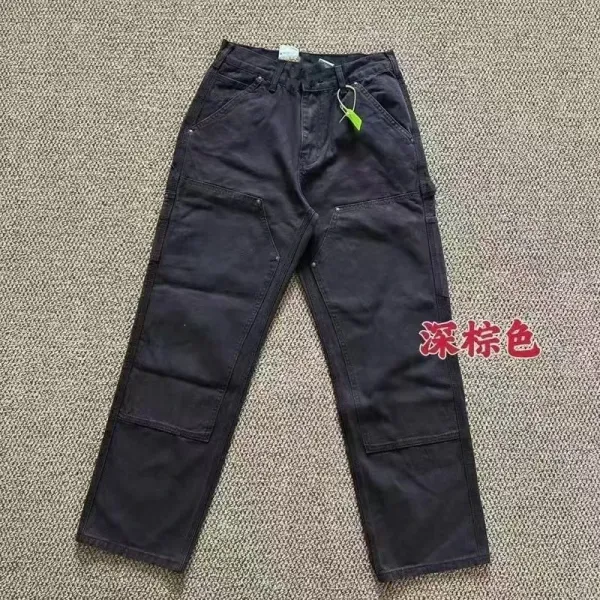 Carhartt Work In Progress Carpenter Pants Dark Brown - 7