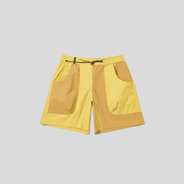 Design Patchwork Utility Shorts Mint Green - 8