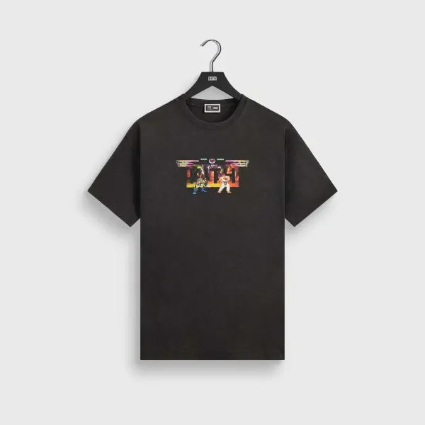Kith x Marvel x Capcom Street Fighter Graphic T-Shirt Black - 28