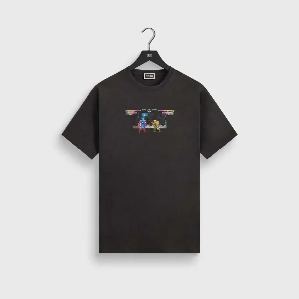 Kith x Marvel x Capcom Street Fighter Graphic T-Shirt Black - 32