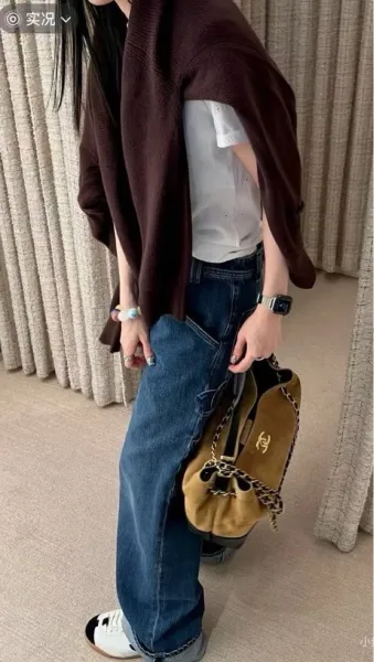 Chanel Cargo Jeans Blue - 14