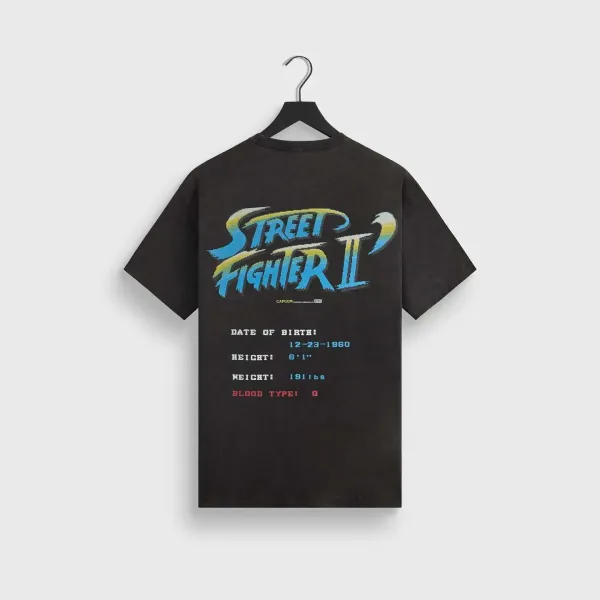Kith x Capcom Street Fighter II Champion Edition Ryu Black T-Shirt - 25
