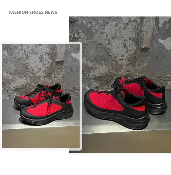Design Chunky Mesh Sneakers in Off-White - 18