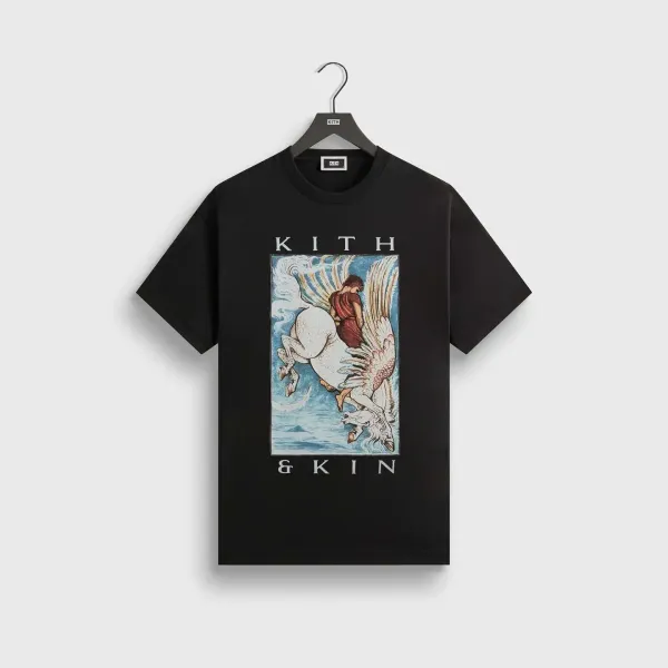 Kith Pegasus Graphic Black T-Shirt - 1