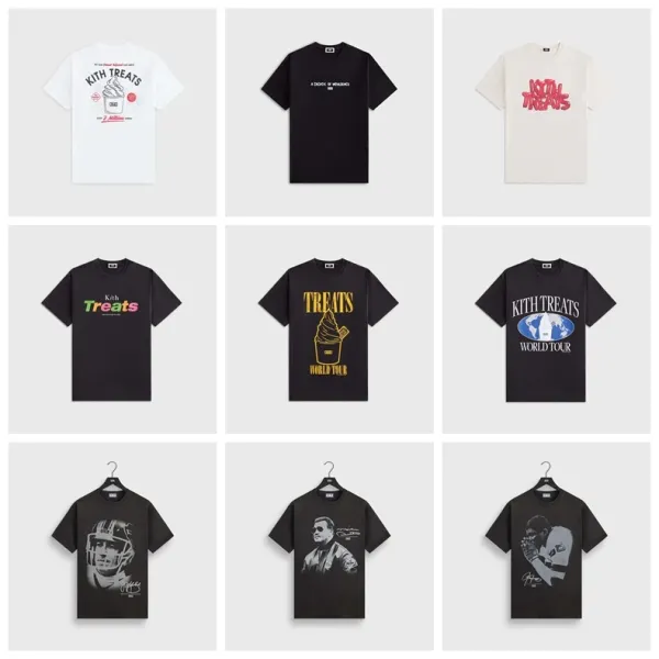 Kith Treats International World Tour 2025 Black T-Shirt - 3