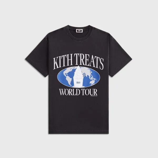 Kith Treats International World Tour 2025 Black T-Shirt - 20