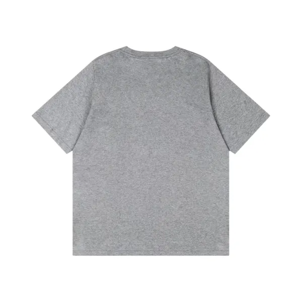 Maison Margiela x Maison Margiela Flower Graphic Oversized Gray T-Shirt - 4