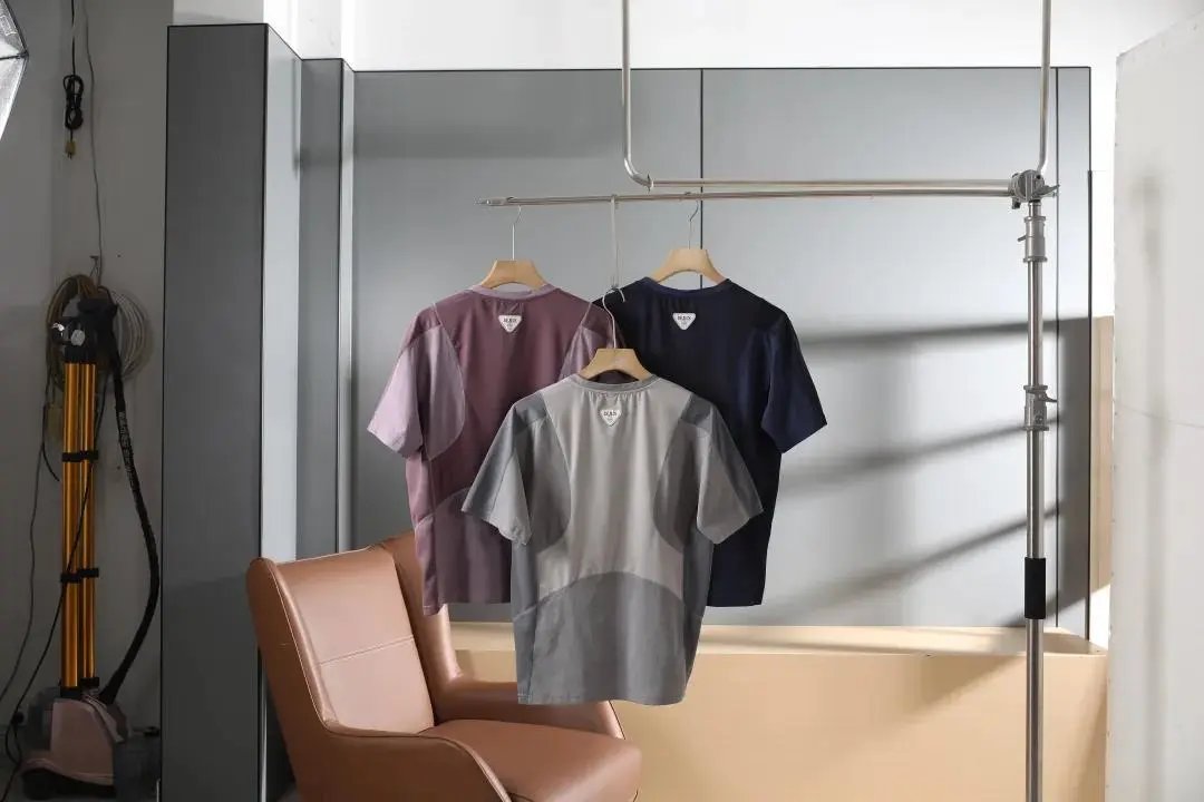 Design Color-Block Performance Base-Layer Top Mauve - 5