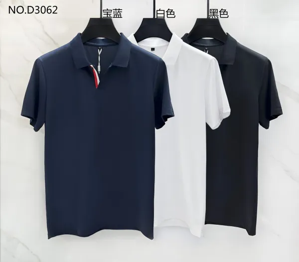 Design Classic Collar Polo Black Polo Shirt - 8
