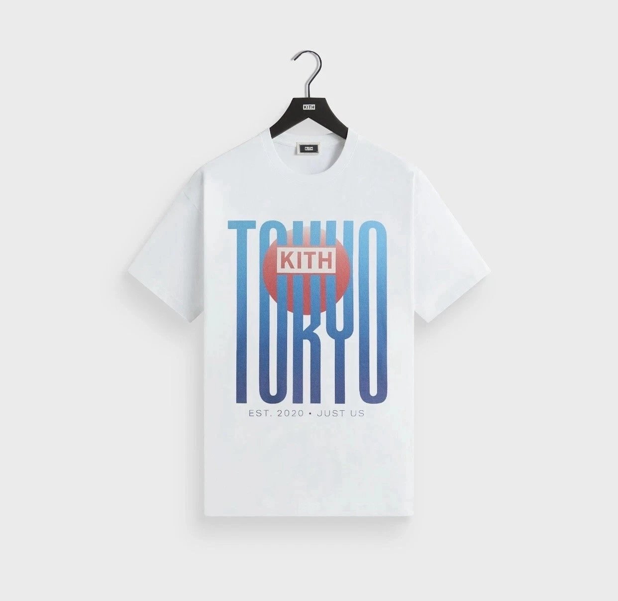 Kith Tokyo Gradient Print White T-Shirt - 11