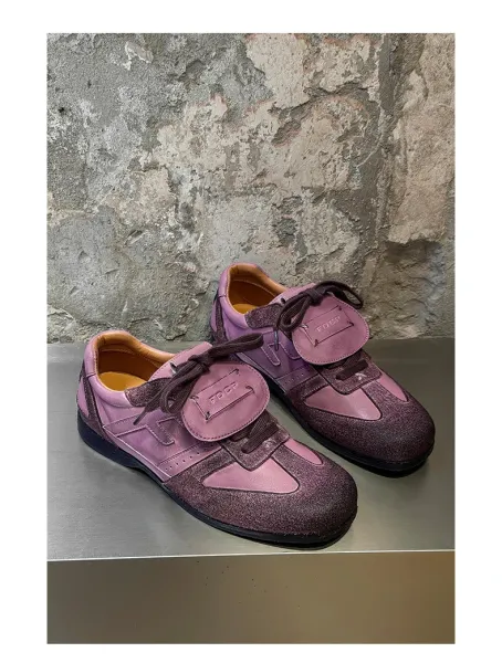 Design FOCP Purple Glitter Panel Sneakers - 14