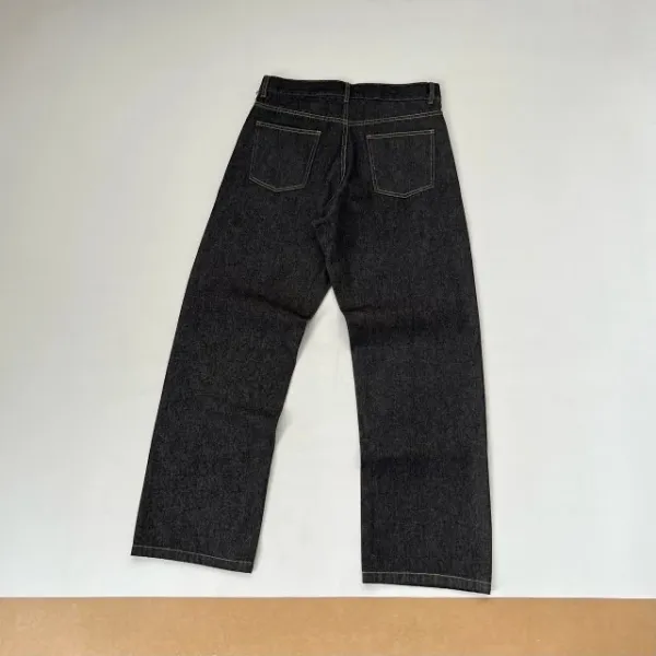 Denim Tears Black Raw Selvedge Jeans - 15