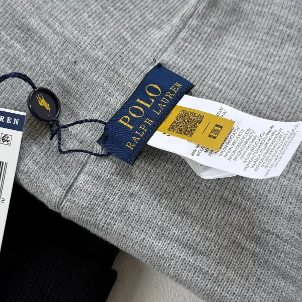 Polo Ralph Lauren Classic Beanie Black and Gray - 17