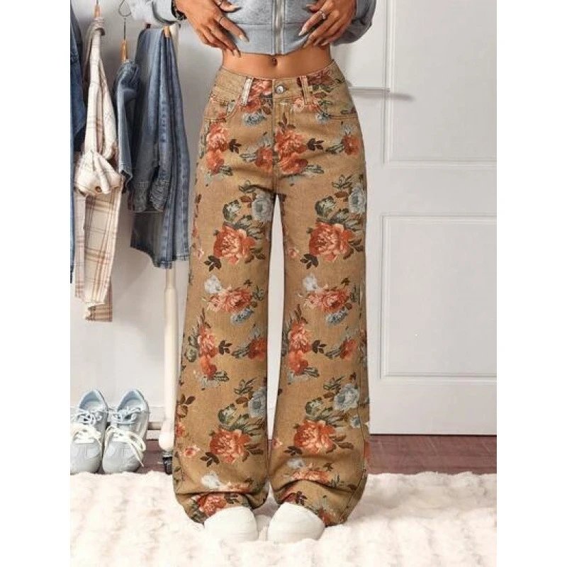 Light Brown Floral