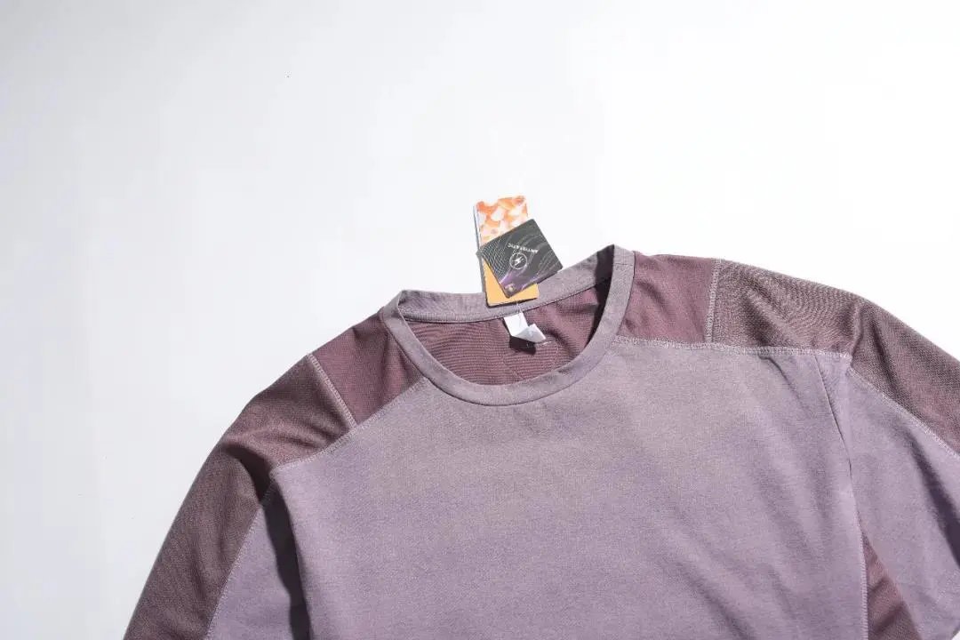 Design Color-Block Performance Base-Layer Top Mauve - 19