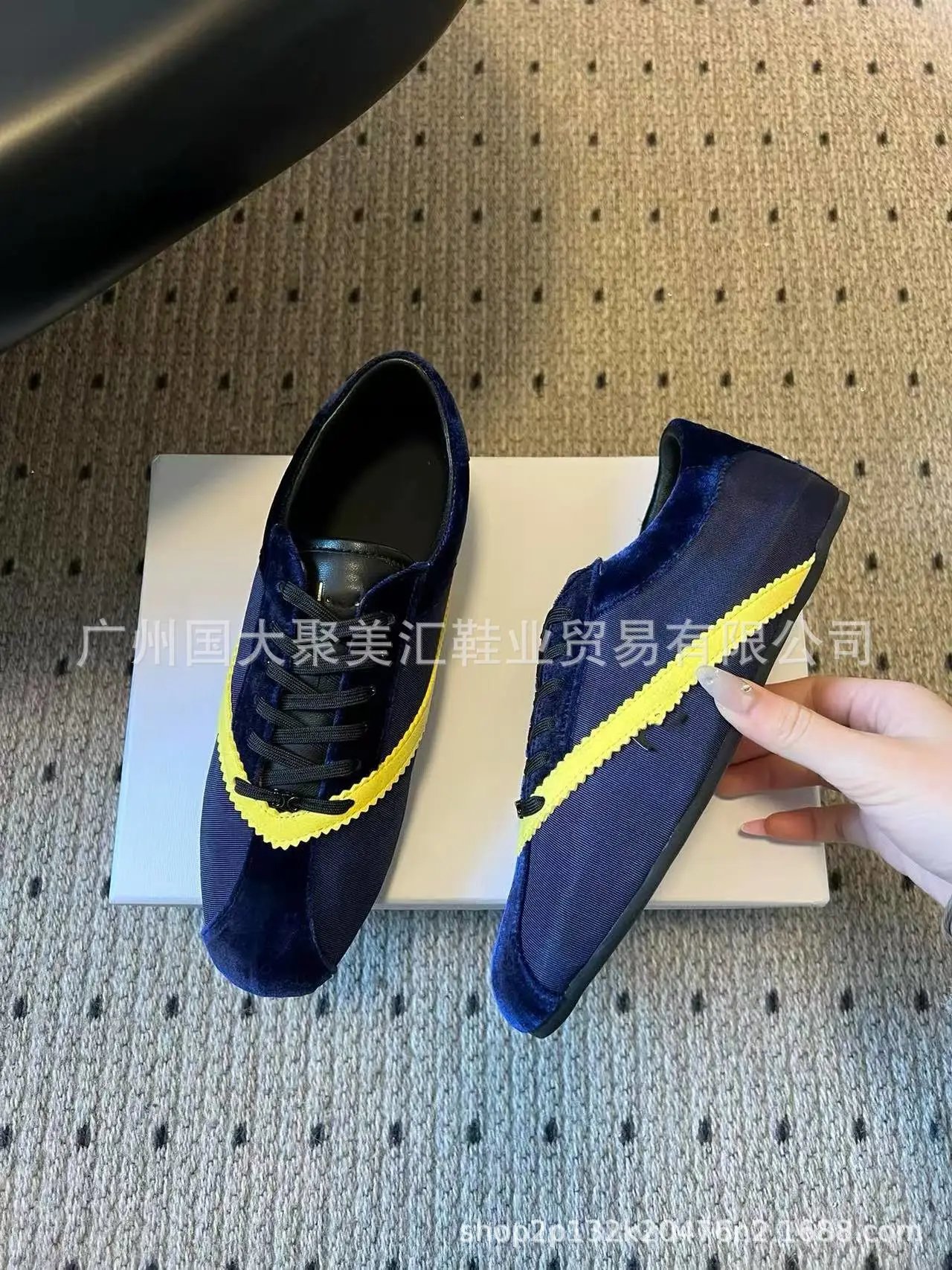 Celine Triomphe Sneakers Black and White Canvas Sneakers - 16