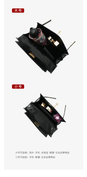 Hermès Kelly Mini Crocodile Gray Handbag - 10