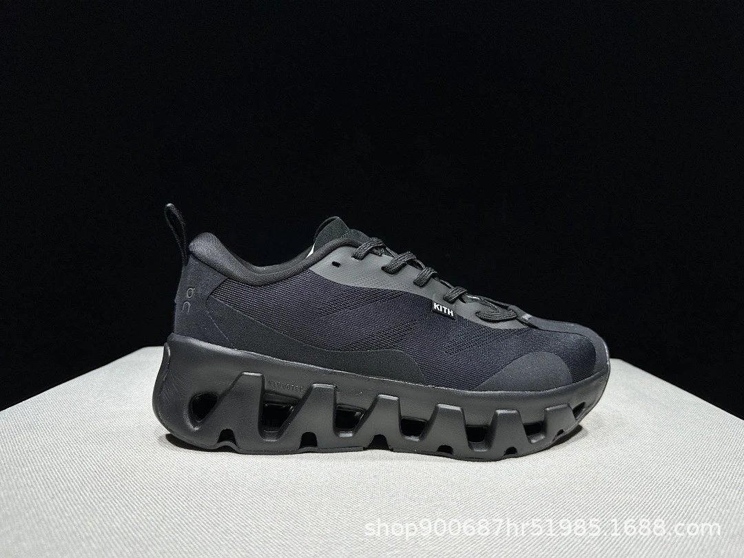 Kith x On Cloudmonster Black Sneakers Chunky Sneakers