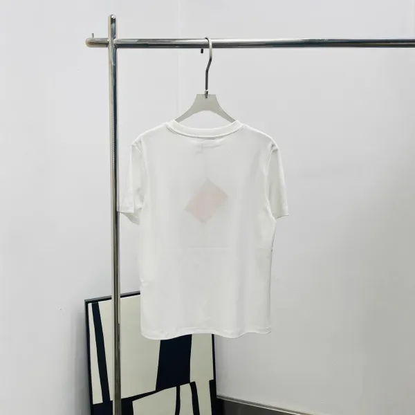 Miu Miu Embellished Logo T-Shirt Navy - 5