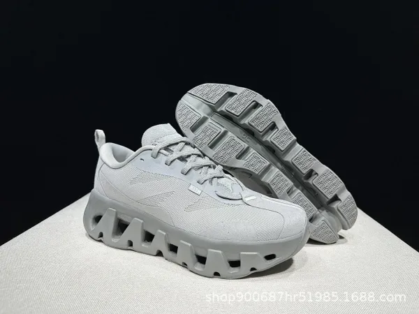Kith x On Running CloudTec Gray Sneakers Chunky Sneakers - 12