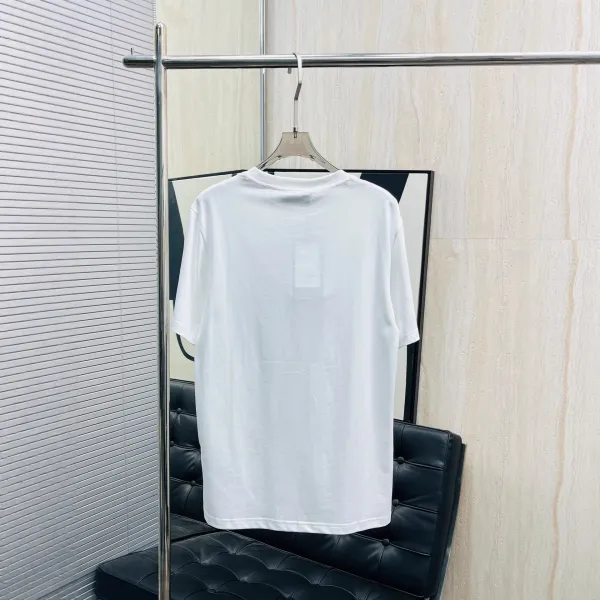 Gucci GG Embroidered White T-Shirt - 3