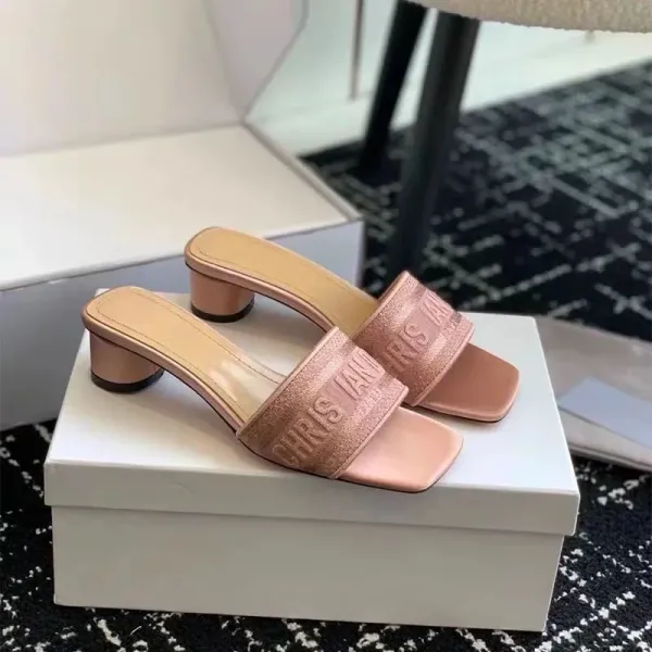 Dior J'Adior Slide Sandals Gold Metallic - 12
