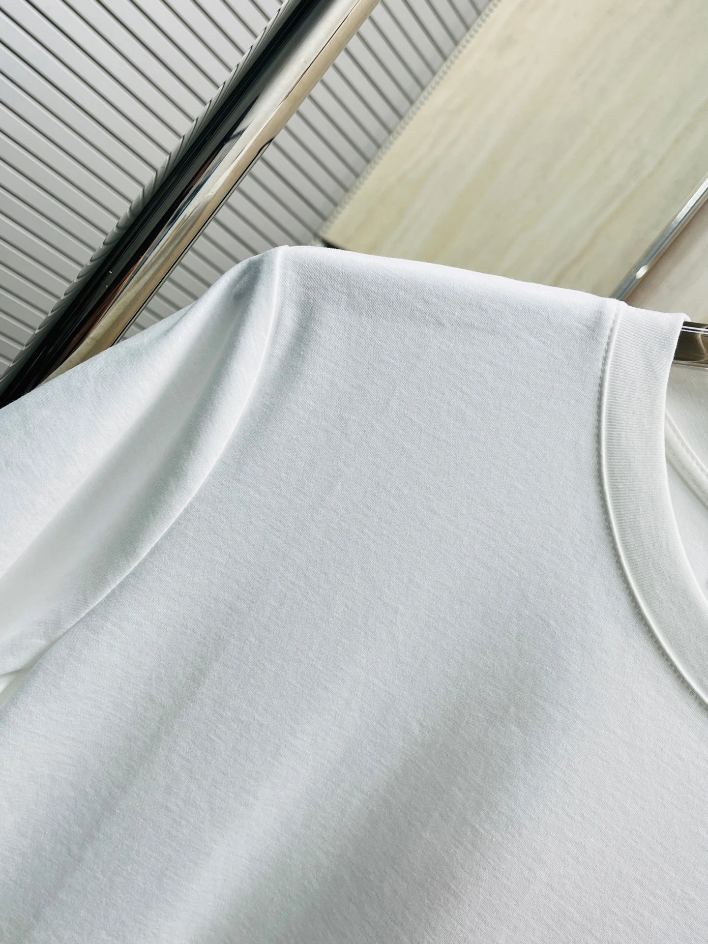 Miu Miu Embellished Logo White T-Shirt - 8