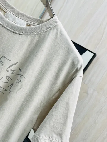 Maison Margiela Tabi Numerals Black T-Shirt - 9