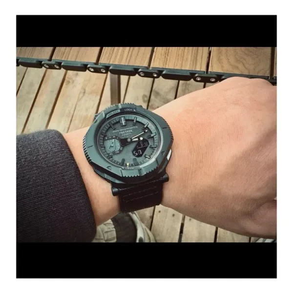 Casio x White Mountaineering PRO TREK Collaboration Model Black Watch Watches - 8
