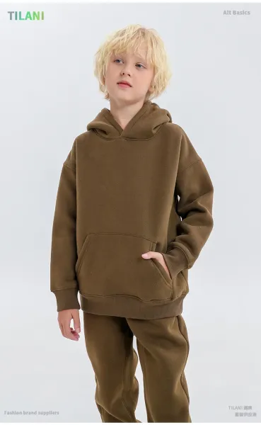 Design Oversized Hoodie and Sweatpants Set Sage Green Casual Set - 23