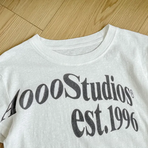 Design OStudios Est.1996 Long Sleeve T-Shirt White T-Shirts - 8
